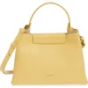 Ree Projects Elieze Leather Clutch In Sunflower
