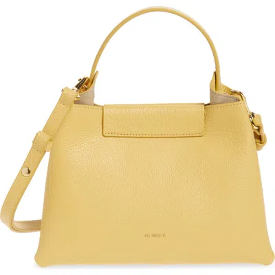 Ree Projects Elieze Leather Clutch In Sunflower