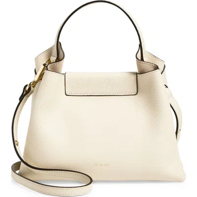 Ree Projects Elieze Leather Top Handle Bag In Sand