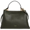 Ree Projects Elieze Medium Leather Handbag In Green