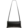 Ree Projects Elieze Soft Croc Embossed Leather Clutch
