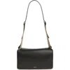 Ree Projects Florencia Soft Leather Shoulder Bag In Black