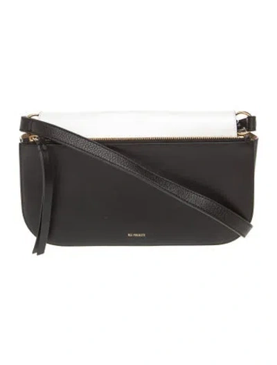Pre-owned Ree Projects Leather Crossbody Bag In Black