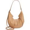 Ree Projects Mini Riva Pebbled Leather Tote In Clay