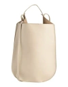 Ree Projects Woman Handbag Beige Size - Calfskin