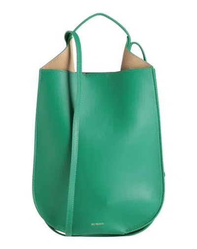 Ree Projects Woman Handbag Green Size - Calfskin