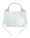 Ree Projects Woman Handbag Turquoise Size - Leather In Blue