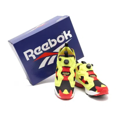 Pre-owned Reebok 100074910  Instapump Fury Citron (men's) In Yellow