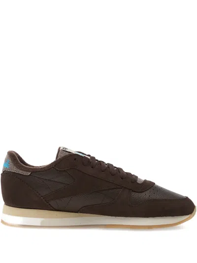 Reebok 1983 Vintag Perforated Leather Sneakers In Brown