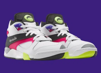 Pre-owned Reebok 2024  Court Victory Pump Sz 11.5 100203236 French Open Michael Chang In White