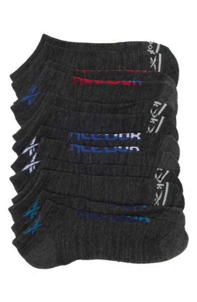 Reebok 6-pack Ankle Socks In Black