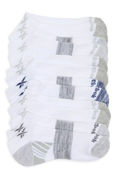 Reebok 6-pack Terry Low Cut Socks In White