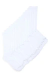 Reebok 7-pack Half Terry Crew Socks In White