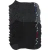 Reebok 8-pack Assorted Performance Low Cut Socks In Black