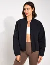 Reebok Active Collective Skystretch Woven Jacket In Black