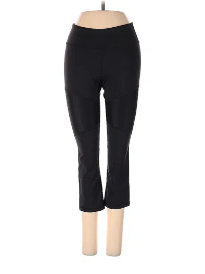 Pre-owned Reebok Active Pants In Black