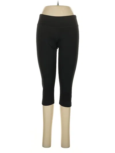 Pre-owned Reebok Active Pants In Black