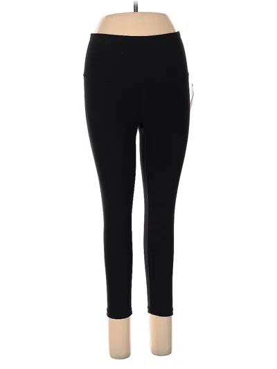 Pre-owned Reebok Active Pants In Black