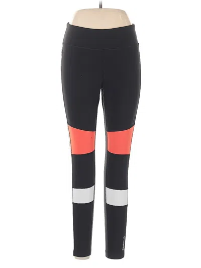 Pre-owned Reebok Active Pants In Black