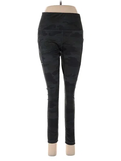 Pre-owned Reebok Active Pants In Black