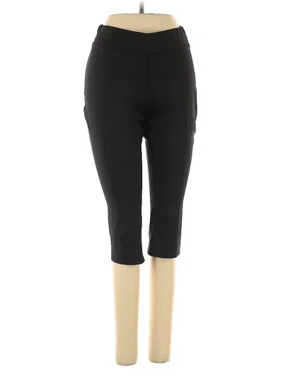 Pre-owned Reebok Active Pants In Black