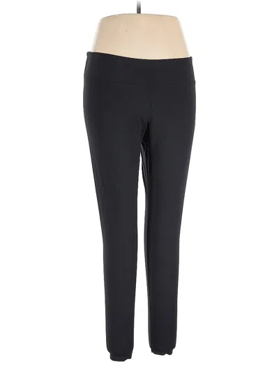 Pre-owned Reebok Active Pants In Black