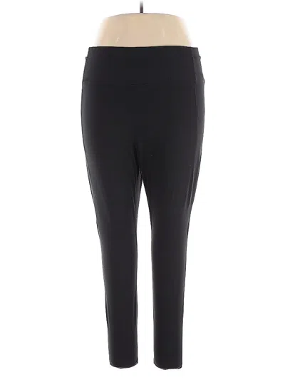 Pre-owned Reebok Active Pants In Black