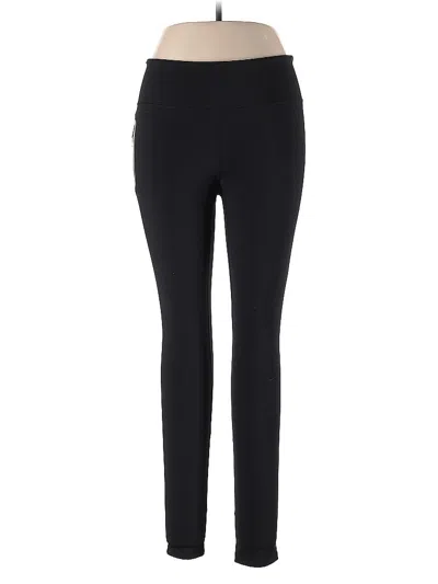 Pre-owned Reebok Active Pants In Black