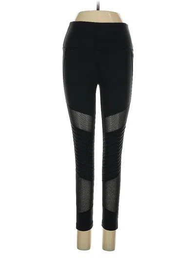 Pre-owned Reebok Active Pants In Black