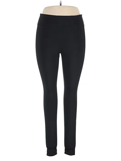 Pre-owned Reebok Active Pants In Black