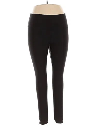 Pre-owned Reebok Active Pants In Black