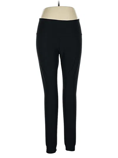 Pre-owned Reebok Active Pants In Black