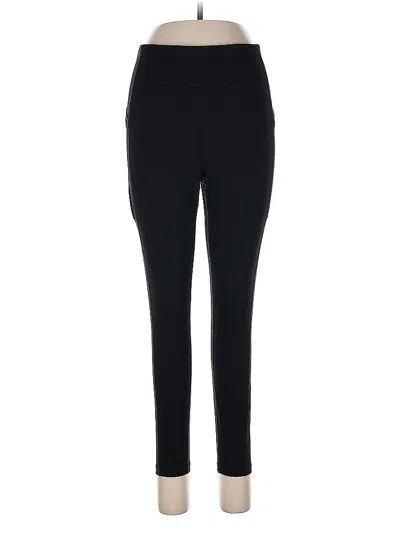 Pre-owned Reebok Active Pants In Black