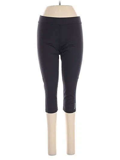 Pre-owned Reebok Active Pants In Black