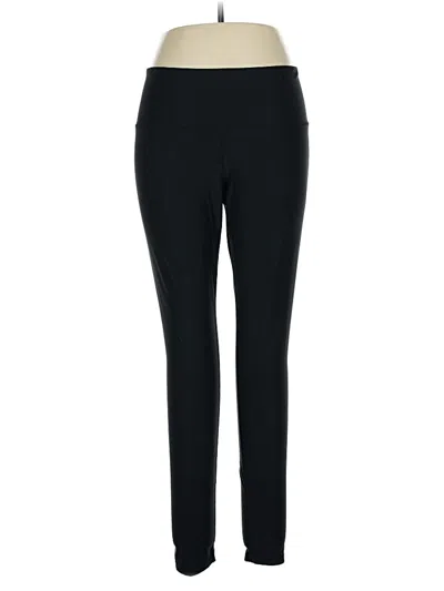 Pre-owned Reebok Active Pants In Black