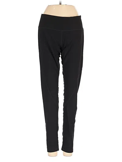 Pre-owned Reebok Active Pants In Black