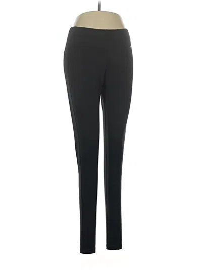 Pre-owned Reebok Active Pants In Black