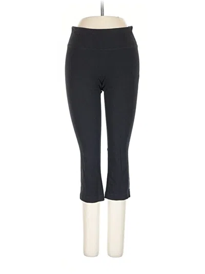 Pre-owned Reebok Active Pants In Black