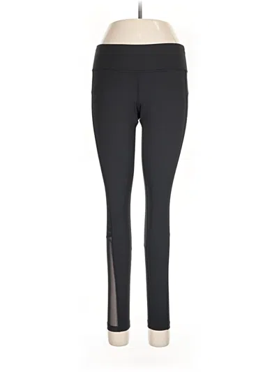 Pre-owned Reebok Active Pants In Black