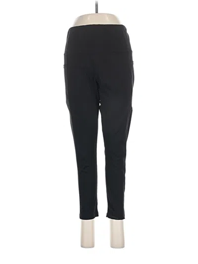 Pre-owned Reebok Active Pants In Black