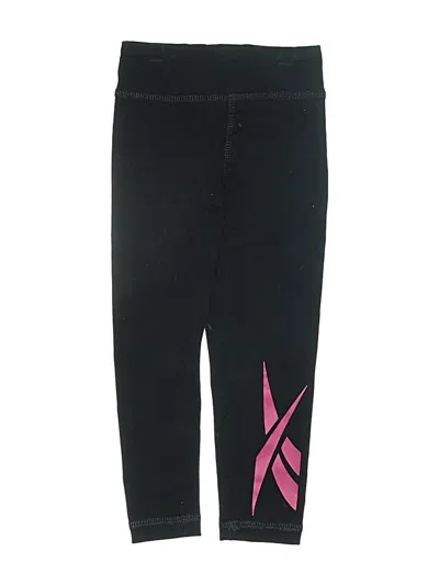 Pre-owned Reebok Kids' Active Pants In Black