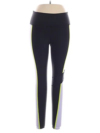 Pre-owned Reebok Active Pants In Black