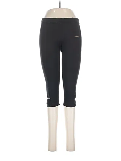 Pre-owned Reebok Active Pants In Black