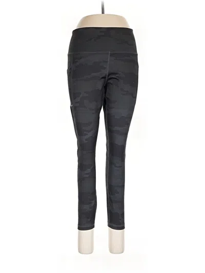 Pre-owned Reebok Active Pants In Black