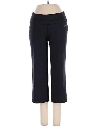 Pre-owned Reebok Active Pants In Black
