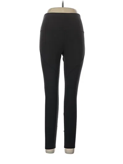 Pre-owned Reebok Active Pants In Black