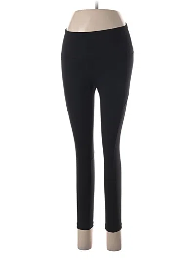 Pre-owned Reebok Active Pants In Black