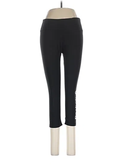 Pre-owned Reebok Active Pants In Black