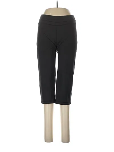 Pre-owned Reebok Active Pants In Black