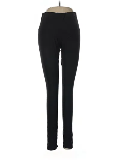 Pre-owned Reebok Active Pants In Black